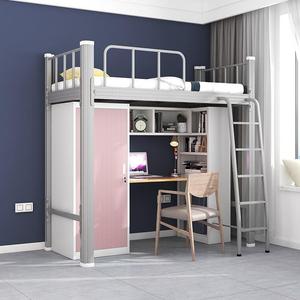 Swimming Desk And <b>Bed</b> Combination <b>Bunk</b> <b>Bed</b> 2100x2000x900 With Wardrobe And Desk For School Dormitory - Product Image 5