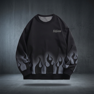 เสื้อสเวตเชิ้ตถักทรงโอเวอร์ไซส์ แขนปกติ คอกลม พิมพ์ลายดิจิตอล 3 มิติ ปี 2026 ผลิตจากโพลีเอสเตอร์ 100% ระบายอากาศได้ดี น้ำหนัก 220 กรัม สวมใส่ได้ทั้งแบบทางการและลำลอง - Product Image 3