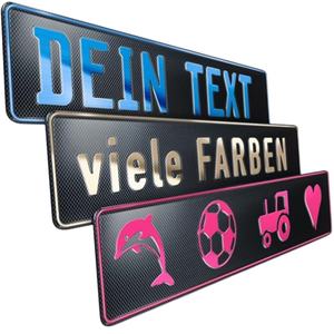 <span class=keywords><strong>Plaque</strong></span> d'<span class=keywords><strong>immatriculation</strong></span> personnalisée de style européen en fibre de carbone 3D et aluminium, avec ventouse, trous percés, finition mate, couleur personnalisée - Product Image 1