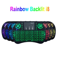 Mouse Mini i8 Remote Control, papan ketik Mini i8 Remote kontrol nirkabel 2.4G