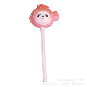 Juguete antiestrés de PU con cabeza de pez de dibujos animados para niños de 2 a 4 años, unisex, regalo para aliviar el estrés - Product Image 3