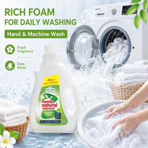 Detergente Líquido para Ropa de 2L al por Mayor, Muestra Gratuita, con Espuma Abundante y Fuerte Perfume, Detergente Líquido en Polvo - Product Image 4