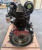 Moteur diesel 6bt59 180-250 CV certifié ISO 9001 100% neuf Sicomcn pour excavatrice sur chenilles, camion, navire, grue