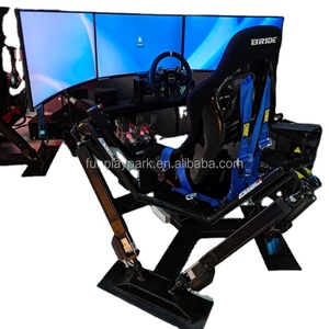 Plataforma de Movimiento 6DOF para Simulación de Carreras, Metálica, para Uso en Interiores, con Cabina para Múltiples Jugadores, para Uso Público - Product Image 6