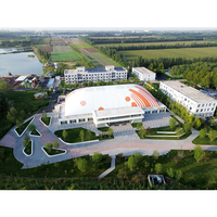 Dôme sportif gonflable sur mesure en PVDF/PVC, grande taille (400m2-30000m2), durée de vie de 20 à 30 ans, pour le tennis et le football