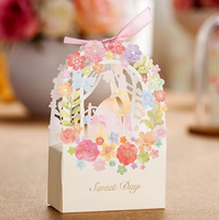 Party Favor Box Candy Box Gift Box Flower Party Décoration de mariage