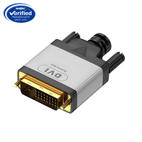 Kartu Grafis Virtual Display DVI 4K60hz Palsu, Pemalsuan EDID, Laptop, Aluminium Alloy, Dummy Plug
