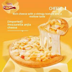 Confezione da 4 <span class=keywords><strong>Pizza</strong></span> al Formaggio per Bambini, Colazione Istantanea, Riscaldabile al Microonde, Pronta da Mangiare - Product Image 5