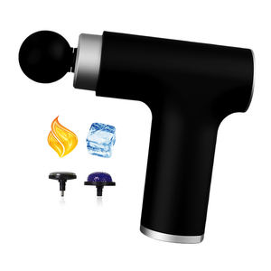 <span class=keywords><strong>Pistola</strong></span> de Masaje de Crioterapia Profesional Mini 2025, Interruptor Instantáneo Frío/Calor, 10 Cabezales, 6 Velocidades, Recargable, Lista para <span class=keywords><strong>Amazon</strong></span> FBA, para Cuerpo y Cabeza - Product Image 1