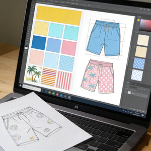 Costume da Bagno da Uomo Taglie Forti, Pantaloncini da Spiaggia ad Asciugatura Rapida per Taglie Grandi - Product Image 6