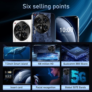 New Camon 30 Pro 7.3 inch Màn hình HD Android 14 điện thoại thông minh 16GB + 1TB Màn hình lớn điện thoại di động với nhà máy bán buôn mặt mở khóa - Product Image 6