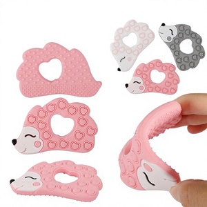 Jouet à mâcher en silicone de qualité alimentaire pour bébé, en forme de dinosaure mignon, confortable pour la dentition, essentiel pour les nourrissons de 0 à 24 mois - Product Image 3