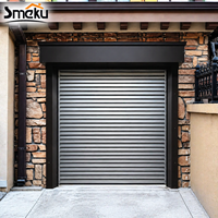 Puerta Enrollable de Aleación de Aluminio Resistente al Viento con Riel Guía Reforzado para Uso en Proyectos de Almacenes (Venta al Por Mayor)