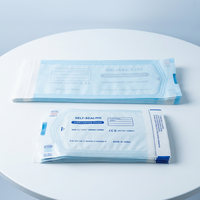 Sac médical jetable, pochette en plastique stérile, emballage pour fournitures médicales