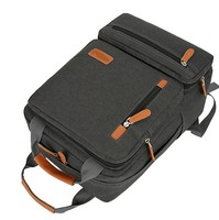 Nouveau sac à dos décontracté de grande capacité pour hommes étanche et antivol motif géométrique ensemble de trois pièces pour les voyages en plein air à l'usage des étudiants
