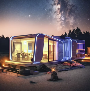 OEM Modern Prefab Outdoor Hotel Modular Prefabricated Mobile Prefab Office Fantastic Tiny Space Capsule <b>House</b> - Product Image 1