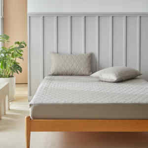Protège-matelas imperméable King Size confortable en polyester, <span class=keywords><strong>drap</strong></span>-<span class=keywords><strong>housse</strong></span> doux, lavable en machine – Offre spéciale - Product Image 2