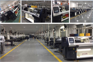 Máy làm cổ áo thun polo dệt kim phẳng thương hiệu Trung Quốc - Product Image 5