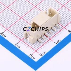 BX-HA2.54-6PLT Wire-to-Board Pin Header SMD,P=2.5mm Connector 1x6P 2.5mm Vertical Mount XHB - Product Image 1