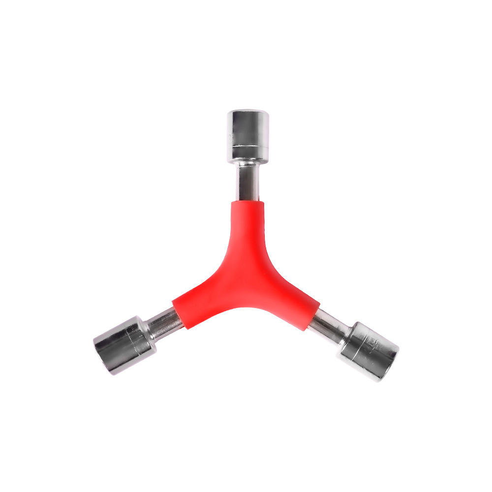 Three-pronged sleeve-Red