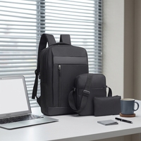 Bopomaska — ensemble sac à dos pour ordinateur portable, 3 en 1, sac imperméable, Oxford, à la mode