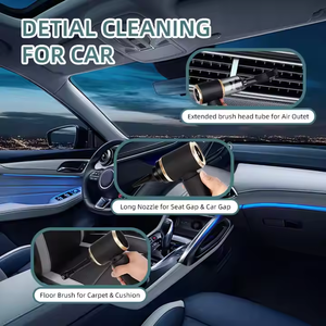 <span class=keywords><strong>Aspirador</strong></span> de mano eléctrico multifuncional de 120W Extractor de <span class=keywords><strong>soplador</strong></span> de aire inalámbrico Batería USB para limpieza en seco para coche doméstico - Product Image 6