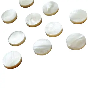 Mother of pearl Circular Mark Fingerboard Dot Fret Marker Decoration Shell For Guitar Ukulele Bass Musical Instruments