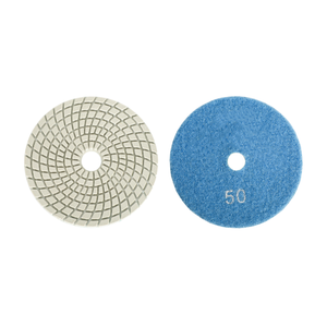 Exhibidores de 4 Pulgadas para Herramientas Abrasivas, Almohadillas de Pulido de Diamante para Granito, Mármol y Piedra - Product Image 1