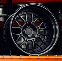 Rines Forjados de Aleación de Aluminio Negro Mate SL 19 20 21 22 Pulgadas 5X114.3 5X112 de Alto Rendimiento con Logotipo Personalizado para Altima Golf GTI