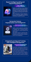 Analyseur de peau IA avec écran tactile 7 pouces, scanner facial, caméra 36MP, garantie 5 ans, prise en charge multilingue pour le type de peau et la pigmentation