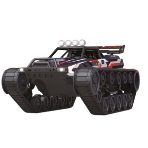 SJY-Q155 1:12 Char de combat RC en alliage haute vitesse, driftant, tout-terrain, avec pulvérisation de lumière, télécommande 2.4G, modèle réduit, 12km/h - Product Image 1