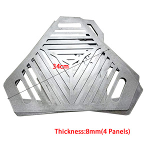 เตาผิงไม้กลางแจ้งแบบกำหนดเองสำหรับตั้งแคมป์ในสวน - Product Image 4