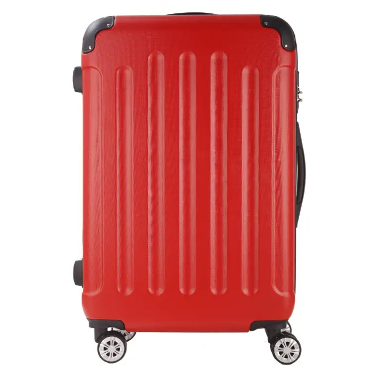 Best selling abs or polycarbonate material hard suitcase plastic trolley bags colorful travel luggage