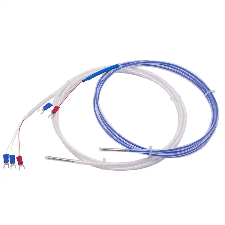MICC Hochtemperatur-PT100-RTD-Sensor mit transparentem FEP-isoliertem Anschluss kabel