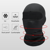 Masque de ski personnalisé avec logo, vente en gros, masque intégral pour moto, balaclava, masque de ski, masque de cyclisme