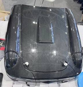 Oem suv רכב סיבי פחמן עמיד למים נסיעות רכב גג עליון תיבת מטען צד כפול פתוח מטען רכב תיבות גג - Product Image 4