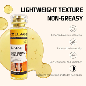 Olio Esfoliante Delicato Naturale con Centella, <span class=keywords><strong>Niacinamide</strong></span>, Arancia, Collagene e Vitamina C per Schiarire la Pelle - Etichetta Privata - Product Image 4