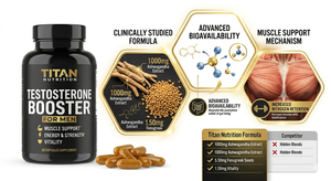 Cápsulas Naturales de Tongkat Ali y Ashwagandha, Suplementos para Aumentar la Testosterona Masculina, Crecimiento Muscular, Resistencia, Fuerza y Energía, OEM - Product Image 4