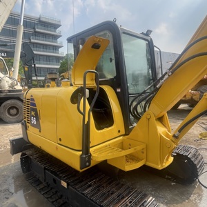 Used KOMATSU PC56 Mini Excavator 5.6 Ton Hydraulic Crawler Excavator Construction <b>Machinery</b> - Product Image 3