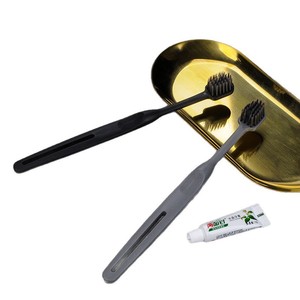 Ensemble de pantoufles de voyage et d'articles de toilette <span class=keywords><strong>éco</strong></span>logiques de luxe, confortables, en lin, avec shampoing et articles de rasage portables et recyclables - Product Image 5