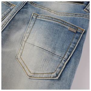 Slim Fit <b>Jeans</b> Blue Tears Denim Pants <b>for</b> <b>Men</b> Patchwork <b>Leather</b> Side Zipper Ripped Streetwear Pencil Pants <b>Men's</b> Pants Trousers - Product Image 4