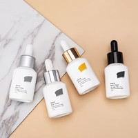Flacons compte-gouttes en verre de 30 ml pour huiles essentielles, crème visage blanchissante et lotion, cosmétiques de luxe pour soins de la peau