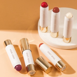 Tinte de alta pigmentación para maquillaje, crema de contorno de Etiqueta Privada, colorete y resaltador, tubo de embalaje Oem, colorete, venta al por mayor - Product Image 1