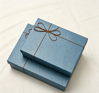 Boîte cadeau en papier de luxe avec fermeture magnétique, matériaux recyclés, doublure en éponge noire, logo personnalisé, boîte rigide pour cadeaux, bijoux, cosmétiques