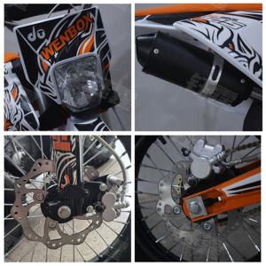 <span class=keywords><strong>125cc</strong></span> 4 temps essence Dirt Bike tout-terrain moto cadre en acier freins à disque/<span class=keywords><strong>125CC</strong></span> Motocross - Product Image 5