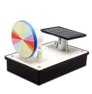 Gelsonlab HSPEN-025 Petit <span class=keywords><strong>moulin</strong></span> à <span class=keywords><strong>vent</strong></span> solaire Dispositif de démonstration solaire Plaque de batterie Petit disque solaire rotatif pour la physique - Product Image 3