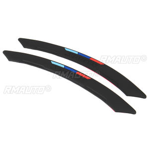 2 protections universelles pour jantes de voiture, moulures de passage de roue, autocollants en caoutchouc, bandes décoratives anti-rayures pour BMW - Product Image 3