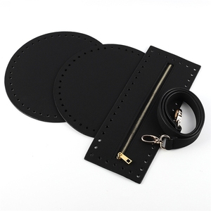 4 Piezas de Base Ovalada Larga para Bolso de Ganchillo, Base de Cuero PU para Bolso, Accesorios para Bolsos de Mujer Hechos a Mano - Product Image 6