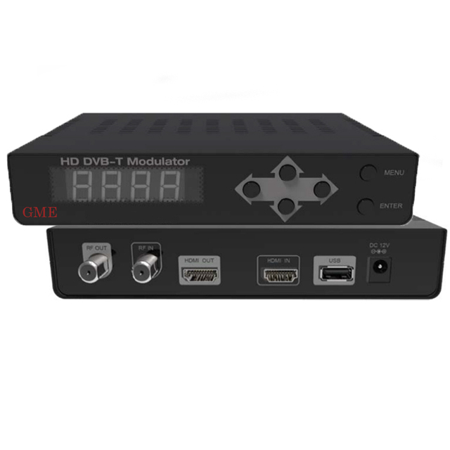 Hot Sell Product Best 1CH Digital Encoder Terrestrial Full HD HDMI to DVB-T RF Modulator With HDMI Loop