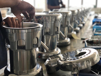 HR-A3000 Elektrische Juicer Extractor Groente-En Fruitpers Roestvrijstalen Machine Voor Levensmiddelenwinkel Gebruikt